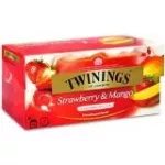 Twinings Strawberry & Mango Tea ทไวนิงส์ ชาอังกฤษ รสสตอเบอร์รี่ แมงโก้ 2กรัม x 25ซอง