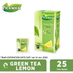 Pickwick Green Tea & Lemon Pikkhakhakrane Lemon Pack 25 sachets