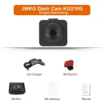 JWKG DASH CAM 1080P WIFI Super Capacitor 130 ° Car Wide Loop G-Sensor Voice Broadcast