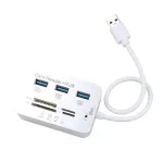 Mini Usb 3.0 Multi Hub Card Reader Combo High Speed Usb Hub With Ms/sd/m2/tf Card Reader 3ports Usb Splitter For Lap
