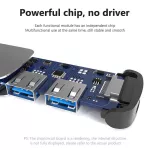 Goojodoq Usb Hub C Hub Hdmi Adapter 6 In 1 Usb C To Usb 3.0 Dock For Macbook Pro Accessories Usb-C Type C 3.1 Splitter Usb C Hub