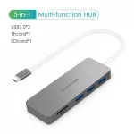 Usb-C Hub With Usb 3.0 Ports And Sd/tf Card Reader Compatible New Macbook Air - Macbook Pro Multi-Port Type C Adapter