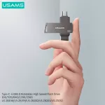 Usams Otg 3 In 1 Type-Cusb 3.0 High Speed Flash Drives Pendrive Usb Key 16g 32gb 64gb 128gb 256g Usb Flash Driver For Phone/tab