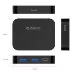 Orico Multi Usb 3.0 Hub High Speed Type-C Usb Splitter Usb C Hub Tf Sd Card Reader Support Otg For Macbook Pro Os Pc Computer
