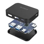 Orico Multi Usb 3.0 Hub High Speed Type-C Usb Splitter Usb C Hub Tf Sd Card Reader Support Otg For Macbook Pro Os Pc Computer