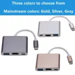 Usb Type C Hub Hdmi-Compatible 4k Thunderbolt 3 Adapter Support Samsung Dex Mode Usb-C Dock With Pd For Macbook Pro/air