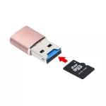 Super Speed 5gbps Usb 3.0 Micro Sdxc Micro Sd Tf T-Flash Card Reader Adapter 667c