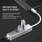 Usb Hub Usb Ethernet Usb 3.0 2.0 To Lan Hub For Xiaomi Mi Box 3/s Android Tv Set- Box Ethernet Adapter Network Card Usb Lan