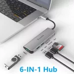 Wavlink Usb-C Hub Usb 3.0 Hub 5gbps High Speed Multi Usb Splitter Slot Pd For Lap Macbook Pro/air - Use