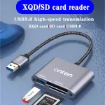 Usb 3.0 Card Reader Xqd/sd Card Reader Multifunctional 3 In 1 Plug And Play Memory Camera Card Reader Cardreader 500mbps Adapter