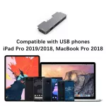 Oppselve Multi 7-In-1 Usb C Hub Portable Usb 3.0 Sd Tf Card Reader Adaptors Type C Splitter For Ipad Macbook Pro