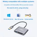 Usb 3.0 Card Reader Xqd/sd Card Reader Multifunctional 3 In 1 Plug And Play Memory Camera Card Reader Cardreader 500mbps Adapter