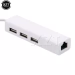 High Speed Usb Hub Type C To Ethernet Adapter 3 Ports Hub Rj45 10/100mbps Network Card Lan Adapter Usb-C For Macbook