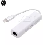 High Speed Usb Hub Type C To Ethernet Adapter 3 Ports Hub Rj45 10/100mbps Network Card Lan Adapter Usb-C For Macbook