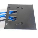 En-Labs Pc Case 3.5 Inch Front Panel 4 Ports Usb 3.0 Usb Hub W/ Hd Audio Mic 2 X Usb 3.0 Female To Motherboard 20pin Cable