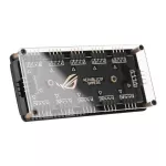 12v 4-Pin 10 Ports Rgb Hub Classic Motherboard Rgb Controller Desk 1-10 Splitter Extension Adapter For Pc Computer Desk