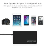 4 Ports Usb 3.0 Hub 5gbps Super Speed Usb Splitter Adapter Cable Blue Led For Imac Notebook Lap Type C Converter Usb Hub