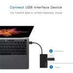 4 Ports Usb 3.0 Hub 5gbps Super Speed Usb Splitter Adapter Cable Blue Led For Imac Notebook Lap Type C Converter Usb Hub