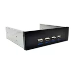 4 Ports Usb 2.0 Front Panel Usb Hub Splitters Adapter Usb 2.0 Hub Usb-Hub Multiple Splitter Hubs 5.25 Driver Bay For Pc Computer