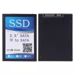 Micro Sd Tf Card To 22pin Sata Adapter Converter Module Board With Case For 2.5" Hdd Enclosure