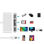 1080p Hdmi-Cable Usb Memory Card Tf Card Reader Digital Av Tv Otg Adapter Hub For Iphone X Xr Xs 11pro Max Se Ipad Mini Pro