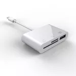 3 In1 Type C To Usb 2.0/sd/tf Memory Card Reader Otg Hub Adapter Otg Hub Adapter For Macbook-Pro High Date Transfer Speed