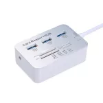 Type C To 3 Ports Usb 3.1 High Speed Hub Splitter Adapter With Sd/tf Card Reader Hub Socket Cable Adapter For Lap Pc Tablet