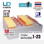 U-Reach 123 เครื่องคัดลอกข้อมูล Copy SATA 2.5" 3.5" HDD SSD Duplicator / Eraser รุ่น MT2400TH