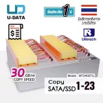 U-Reach 123 เครื่องคัดลอกข้อมูล Copy SATA 2.5" 3.5" HDD SSD Duplicator / Eraser รุ่น MT2400TU