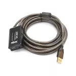 4 Port USB HUB v2.0 MAGIC TECH MT150 Extension 10M. BlackBy JD SuperXstore