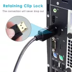 1080p 4k Dp To Hdmi-Compatible Adapter Displayport To Display Port Male To Female Converter Cable Adapter For Hdtvpc Dell Lap