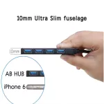 Hub Usb 3.0 4 Ports Usb 2.0 External Splitter With Micro Usb Port Charging For Imac Lap Computer Accessories Hub Usb Adapter