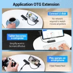 Vention Usb Hub 3.0 Hub Usb 2.0 Hub Multi Usb Splitter Adapter 4 Ports Speed With Micro Usb Charging Port For Pc Lap Hub Usb