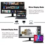 Usb Type C Hub For Ipad Pro 11 12.9 Macbook 7 In 1 Usb C Hub With 4k Hdmi-Compatible Headphone Jack Usb3.0 Usb C Pd Charging