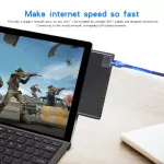Rocketek Usb 3.0 Hub 4k Hdmi-Compatible 1000mbps Gigabit Ethernet Card Reader Adapte Tf Micro Sd For Microsoft Surface Pro 4/5/6