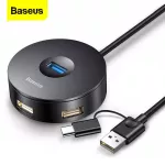 Baseus Usb Hub Usb C Hub To Multi Usb3.0 Usb 3.0 Splitter For Macbook Pro Air Lap Computer 4 Ports Multiple Usb Type C Hub