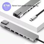 Multi 5-In-1 Usb C Hub Portable Type C Hub 7-In-1 Usb 3.0 Sd Tf Card Reader Adaptors Usb C Splitter For Macbook Pro
