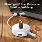 Baseus Usb Hub Usb C Hub To Multi Usb3.0 Usb 3.0 Splitter For Macbook Pro Air Lap Computer 4 Ports Multiple Usb Type C Hub