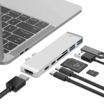 USB Hub to Multi USB 3.0 USB Adapter Dock for MacBook Pro Accessories Type C 3.1 SPLAT LAP DOCKING Station VGA HDMI