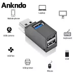 Ankndo Usb Hub 3.0 2.0 Multi Port Expander Adapter Lap Usb Splitter For Keyboard Mouse Printer High Speed Usb Hab For Xiaomi