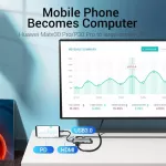 Vention Usb C Hub Type C To Multi Usb 3.0 Hub Hdmi Adapter Dock For Macbook Pro Air Usb Hub Type C 3.1 Splitter Port Type-C Hub