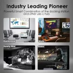 Usb Hub To Multi Usb 3.0 Usb Adapter Dock For Macbook Pro Accessories Type C 3.1 Splitter 3 Port Lap Docking Station Vga Hdmi