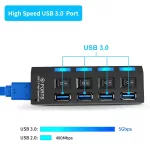 Usb 3.0 Usb Hub 2.0 Hub Multi Usb Splitter 4/7 Port Multiple Expander Usb 3 Hub Use Power Adapter Usb 3.0 Hub With Switch For Pc