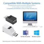 Ankndo Usb Hub 3.0 2.0 Multi Port Expander Adapter Lap Usb Splitter For Keyboard Mouse Printer High Speed Usb Hab For Xiaomi