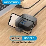 Vention Usb Hub 3.0 Multi Usb Splitter 4 Port For Lap Usb Flash Drive Mouse Keyboard Xiaomi Adapter Usb 3.0 Hub Usb 3 0 2.0