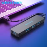 Vention Usb 3.0 Hub 4 Port Adapter Multi Usb Splitter High Speed Otg For Macbook Pc Computer Accessories Adaptador 2.0 Usb Hab 1