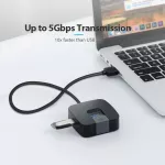 Vention Usb Hub 3.0 Multi Usb Splitter 4 Port For Lap Usb Flash Drive Mouse Keyboard Xiaomi Adapter Usb 3.0 Hub Usb 3 0 2.0