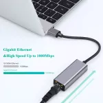 Onvian Usb Ethernet Adapter Usb 3.0 Network Card To Rj45 Lan For Windows 10 Xiaomi Mi Box 3 Nintend Switch Ethernet Usb