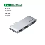 Ugreen Usb C Hub Ultra Mini Usb Type C Hub To Hdmi 4k Usb 3.1 10gbps Usb Hub For Macbook Pro Air - Cable Free Usb Hub
