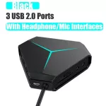 MULTI USB 3.0 Hub USB SPLATS HUB TF SD Card Reader with Microphone Interface for PC Computer Accessories